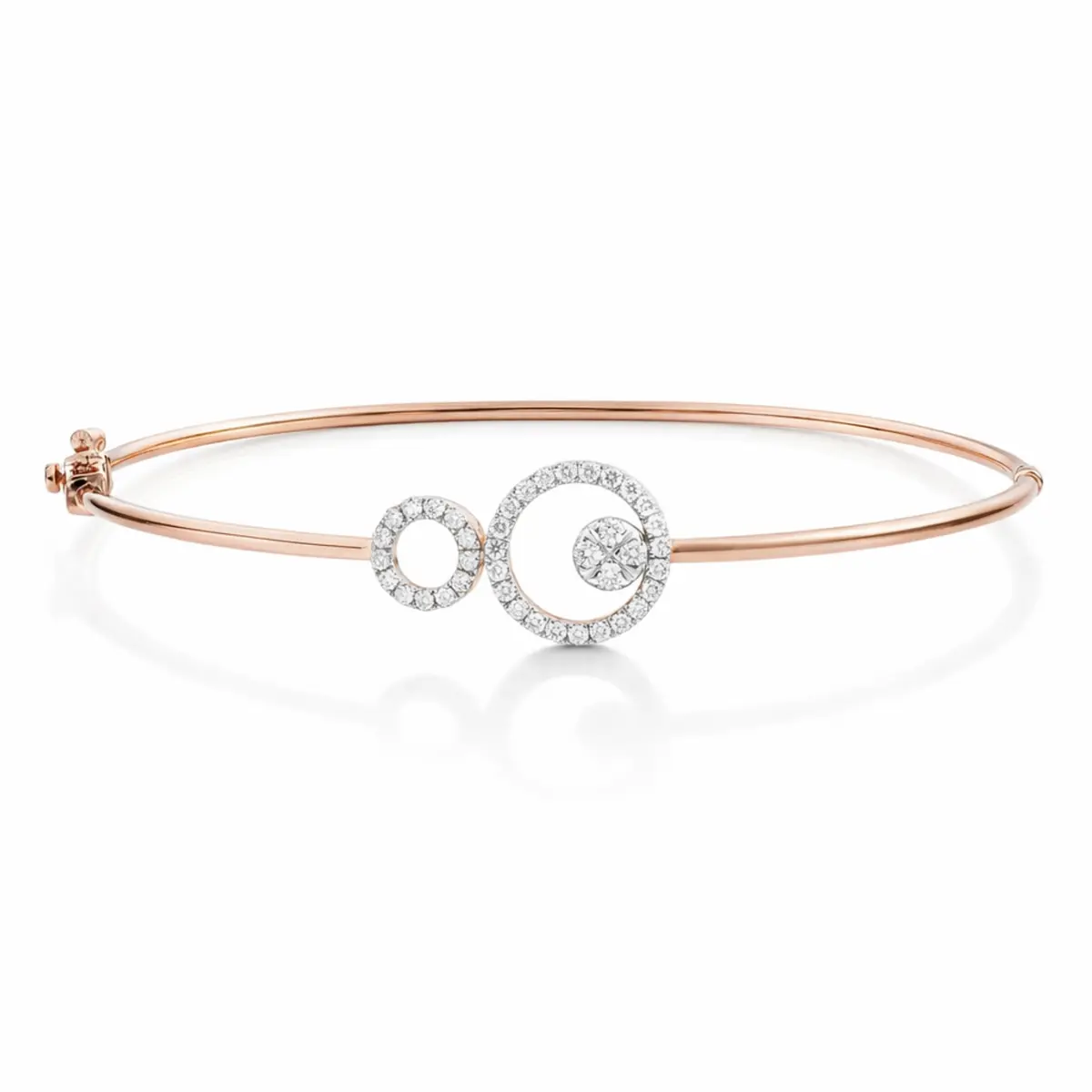 0.26 CT NATURAL DIAMOND BRACELET 18K GOLD